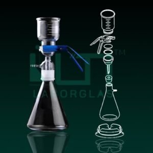 8282- MEMBRANE Glass Filter Holder for 47 mm Disc Filters